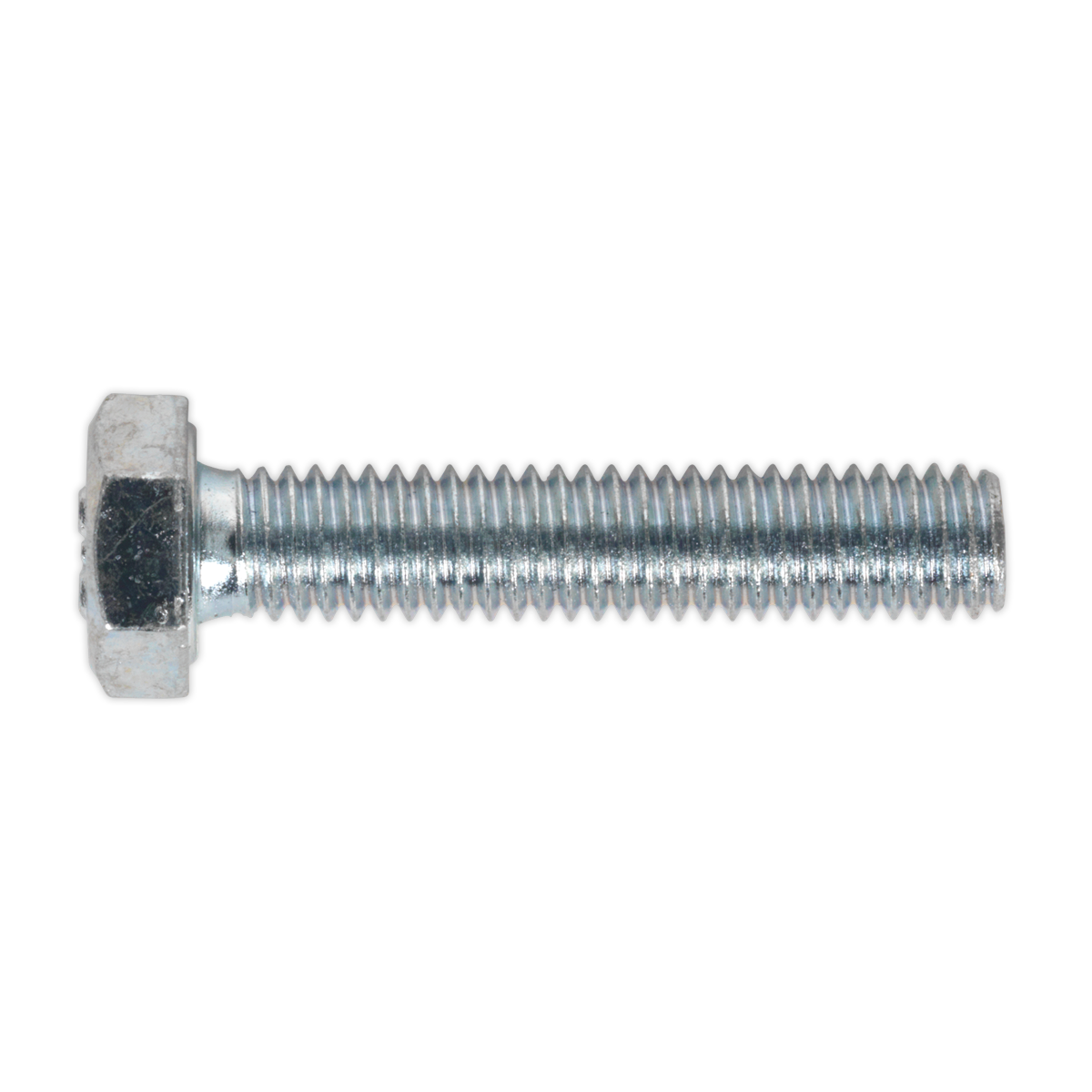 8.8 Zinc Plated HT Setscrew DIN 933 - Pack of 50