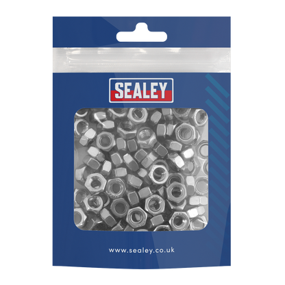 Stainless Steel Nut M6, DIN 934 - Pack of 100