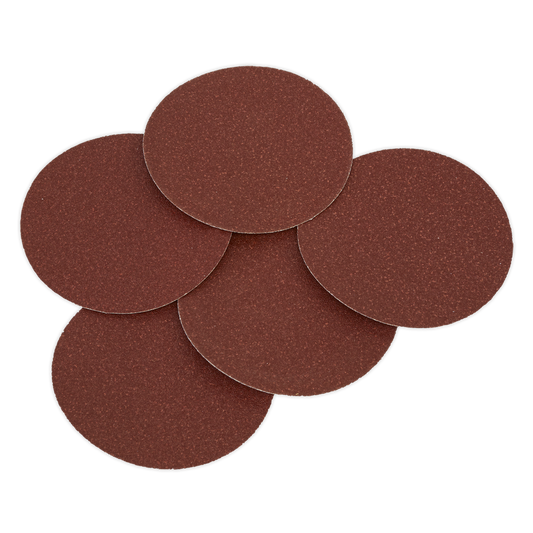 Adhesive Backed Sanding Disc 80Grit 125mm - Pack of 5