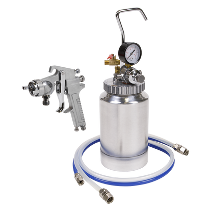 Pressure Pot System with Spray Gun & Hoses 1.8mm Set-Up