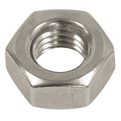 Stainless Steel Nut M10 A2, DIN 934 - Pack of 50