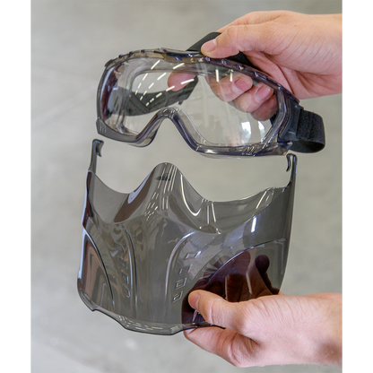 Worksafe® Safety Goggles with Detachable Face Shield