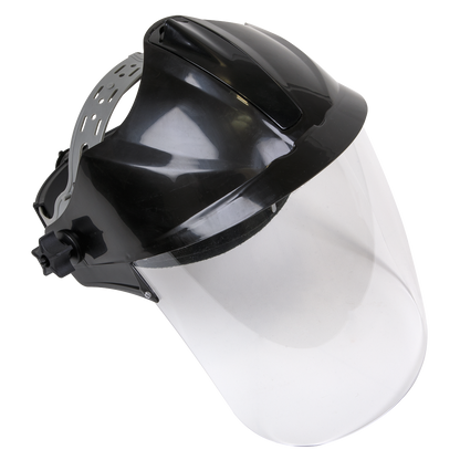 Worksafe® Deluxe Brow Guard with Aspherical Polycarbonate Full Face Shield