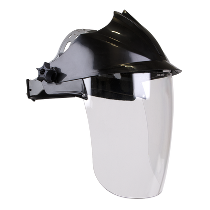 Worksafe® Deluxe Brow Guard with Aspherical Polycarbonate Full Face Shield