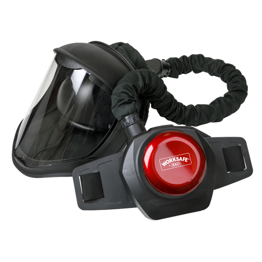 Worksafe® Deluxe Face Shield with Powered Air Purifying Respirator (PAPR)