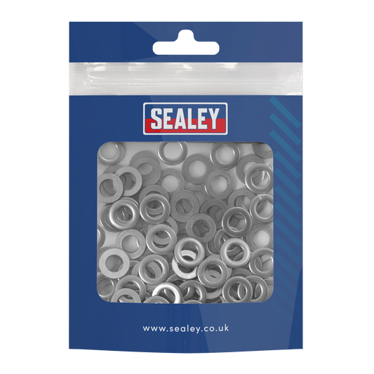Flat Washer Stainless Steel M6, DIN 125 - Pack of 100