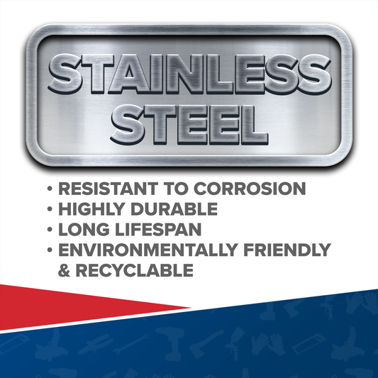 Mobile Stainless Steel/Composite Toolbox with 3 Compartments