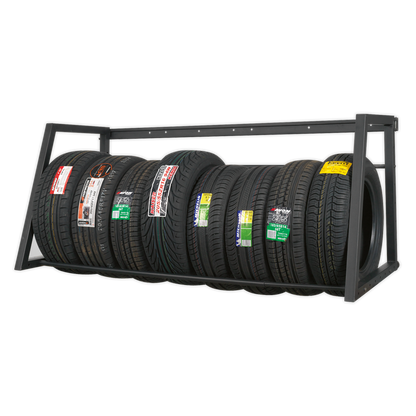 Wall or Floor Mounting Extending Tyre Rack