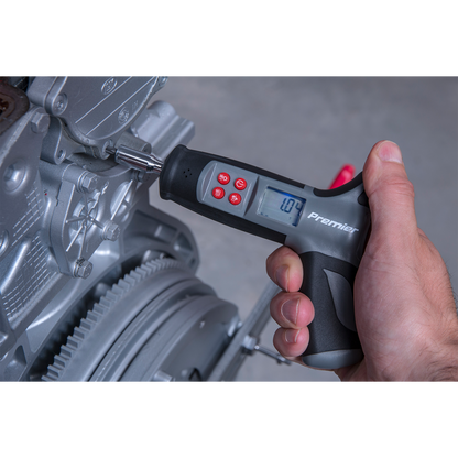 Premier Digital Torque Screwdriver 1/4"Hex Drive 0-20Nm