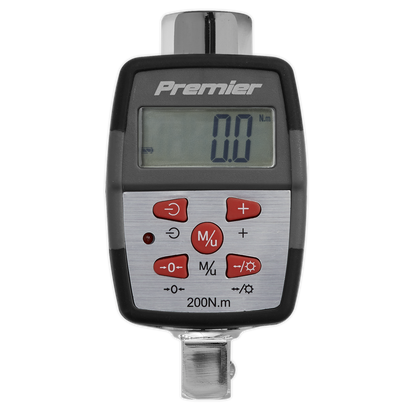 Premier Digital Torque Adaptor with Angle Function 1/2"Sq Drive 20-200Nm