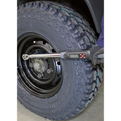 Premier Digital Torque Wrench with Angle Function 1/2"Sq Drive 20-200Nm