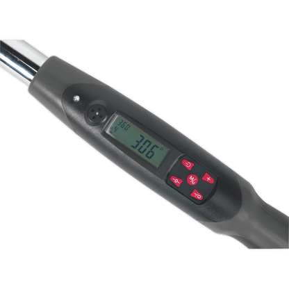 Premier Digital Torque Wrench with Angle Function 1/2"Sq Drive 20-200Nm