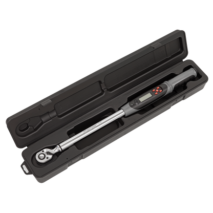 Premier Digital Torque Wrench with Angle Function 1/2"Sq Drive 20-200Nm