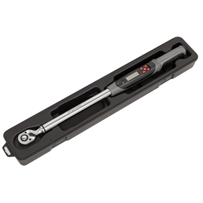 Premier Digital Torque Wrench with Angle Function 1/2"Sq Drive 20-200Nm