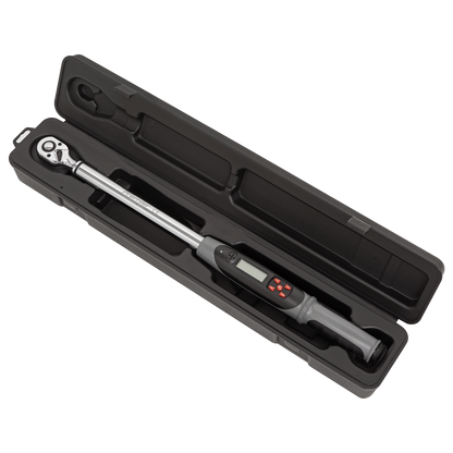 Premier Digital Torque Wrench with Angle Function 1/2"Sq Drive 20-200Nm