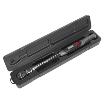 Premier Flexi-Head Digital Torque Wrench with Angle Function 1/2"Sq Drive 20-200Nm
