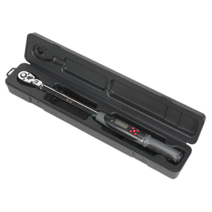 Premier Flexi-Head Digital Torque Wrench with Angle Function 1/2"Sq Drive 20-200Nm