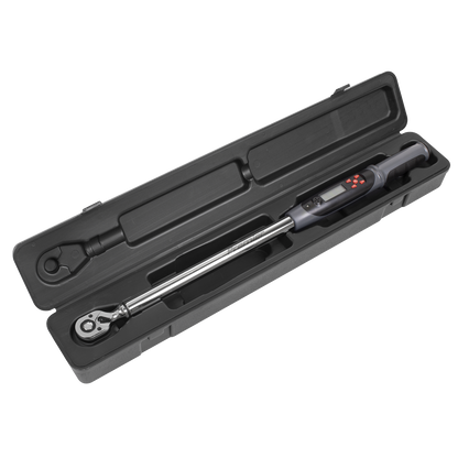 Premier Digital Torque Wrench with Angle Function 1/2"Sq Drive 30-340Nm