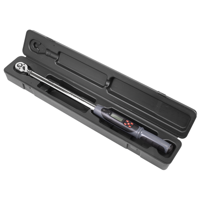 Premier Digital Torque Wrench with Angle Function 1/2"Sq Drive 30-340Nm