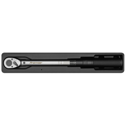 Premier Micrometer Torque Wrench 1/2"Sq Drive 40-210Nm