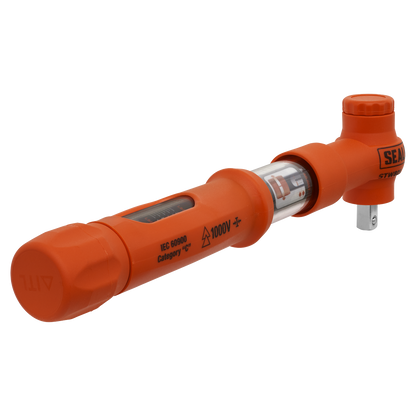 Premier Insulated Torque Wrench 3/8"Sq Drive 5-25Nm