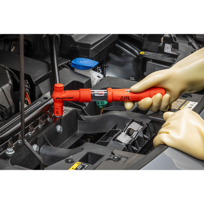 Premier Insulated Torque Wrench 1/4"Sq Drive 2-12Nm