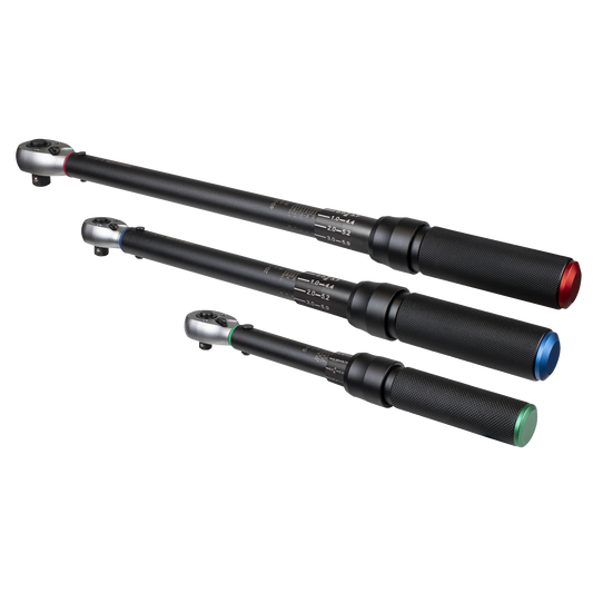 Torque Wrench Micrometer 3pc Set – Premier Black