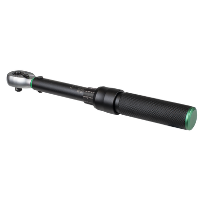 Torque Wrench Micrometer 1/4"Sq Drive Calibrated 5-25Nm - Premier Black