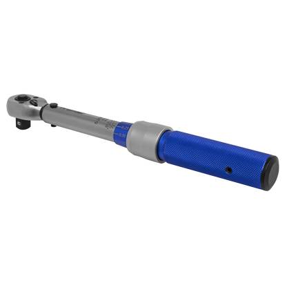 Premier Calibrated Micrometer Torque Wrench 3/8"Sq Drive 5-25Nm