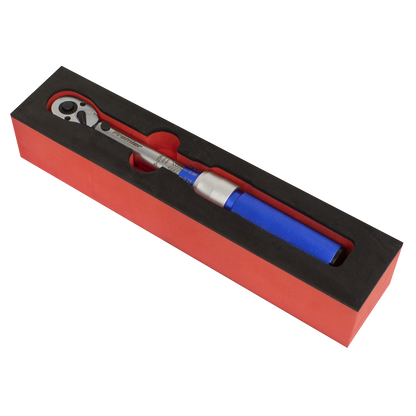 Premier Calibrated Micrometer Torque Wrench 3/8"Sq Drive 5-25Nm