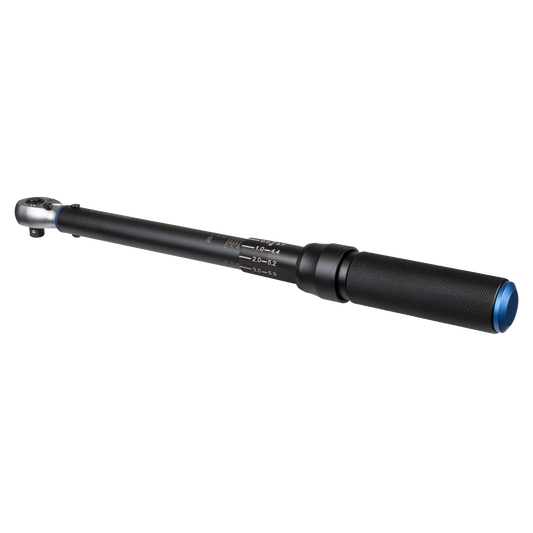 Torque Wrench Micrometer 3/8"Sq Drive Calibrated 20-120Nm - Premier Black
