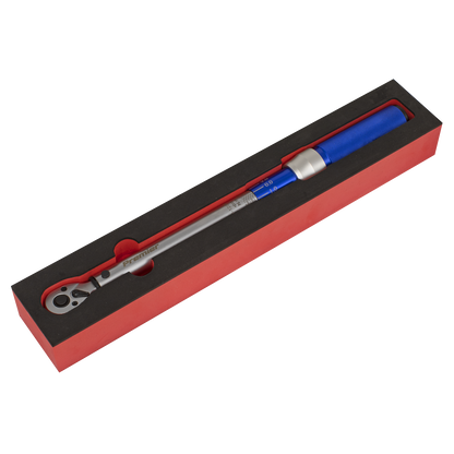 Premier Calibrated Micrometer Torque Wrench 3/8"Sq Drive 20-120Nm