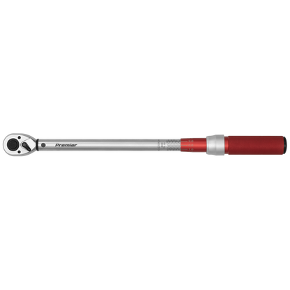Premier Calibrated Micrometer Torque Wrench 1/2"Sq Drive 40-220Nm