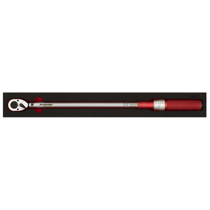 Premier Calibrated Micrometer Torque Wrench 1/2"Sq Drive 60-330Nm