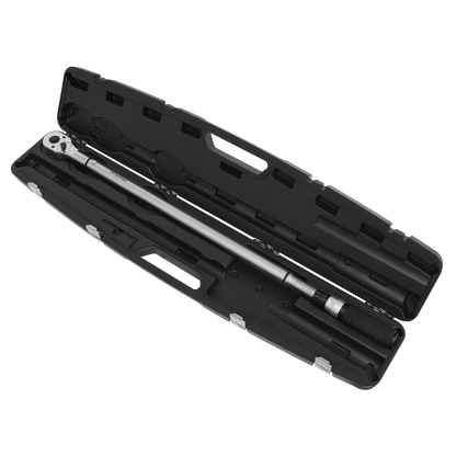 Premier Calibrated Micrometer Torque Wrench 3/4"Sq Drive 100-600Nm