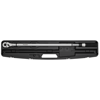 Premier Calibrated Micrometer Torque Wrench 3/4"Sq Drive 100-600Nm