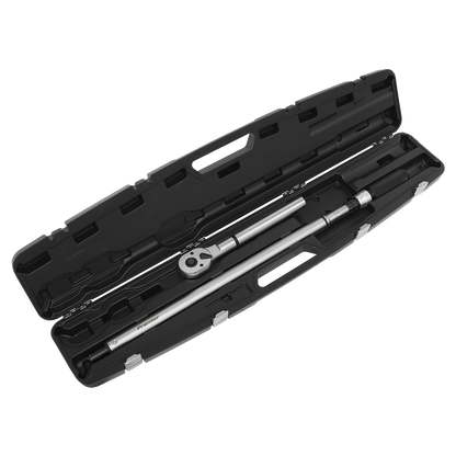 Premier Calibrated Micrometer Torque Wrench 3/4"Sq Drive 160-800Nm