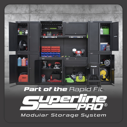 Superline PRO® Rapid-Fit Modular Garage Storage System 3.1m