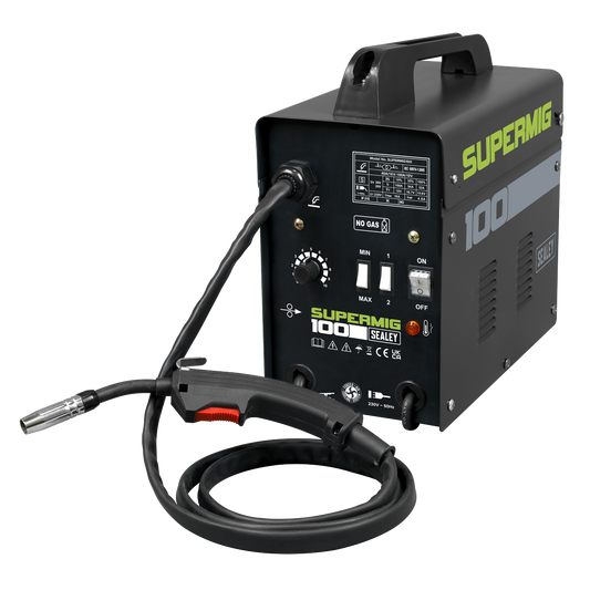 Gasless MIG Welder 100A 230V