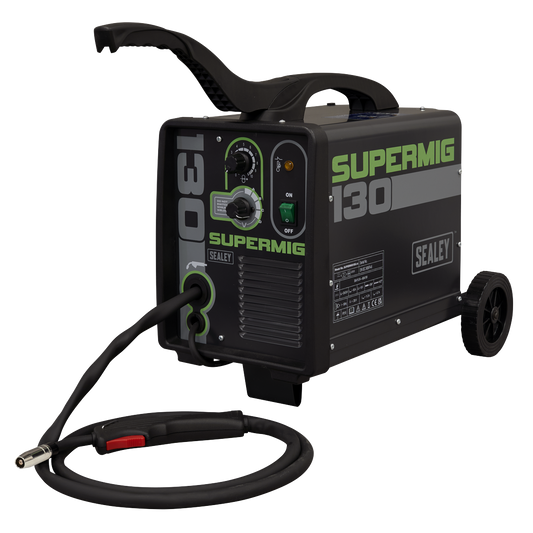 Mini Portable Gas/Gasless MIG Welder 130A 230V