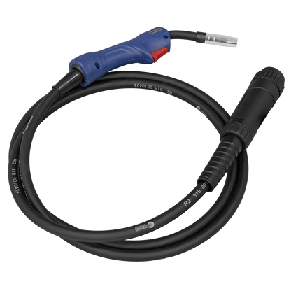 Professional Gas/Gasless MIG Welder with Binzel® Euro Torch 230A 230V