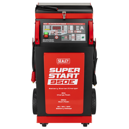 6/12/24V Battery Starter/Charger 950A