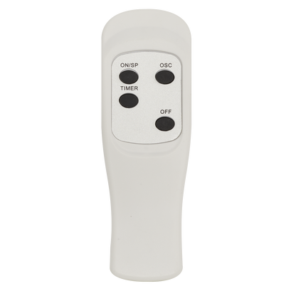 3-Speed Wall Fan with Remote Control 16" 230V