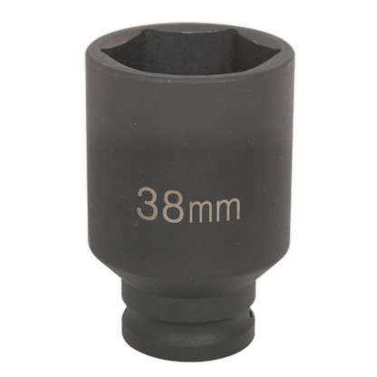 Deep Impact Socket 1/2"Sq Drive 38mm