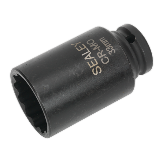 Premier Bi-Hex Deep Impact Socket 1/2"Sq Drive 33mm