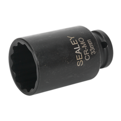 Premier Bi-Hex Deep Impact Socket 1/2"Sq Drive 33mm