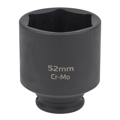 Impact Socket 1/2"Sq Drive 52mm