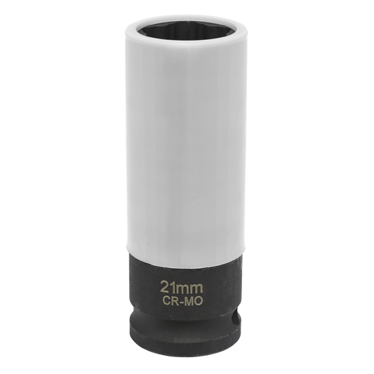 Alloy Wheel Star Profile Impact Socket for Hyundai 1/2"Sq Drive 21mm