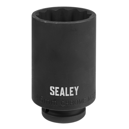 Impact Socket 1/2"Sq Drive 12-Point 46mm