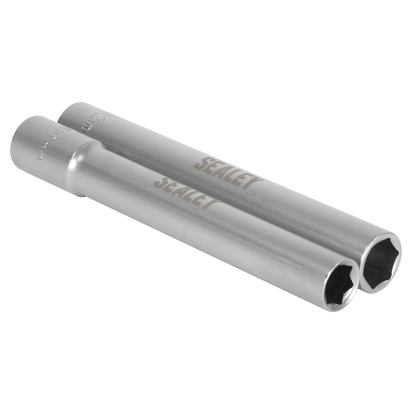 Extra-Deep Socket Set 3/8"Sq Drive 2pc